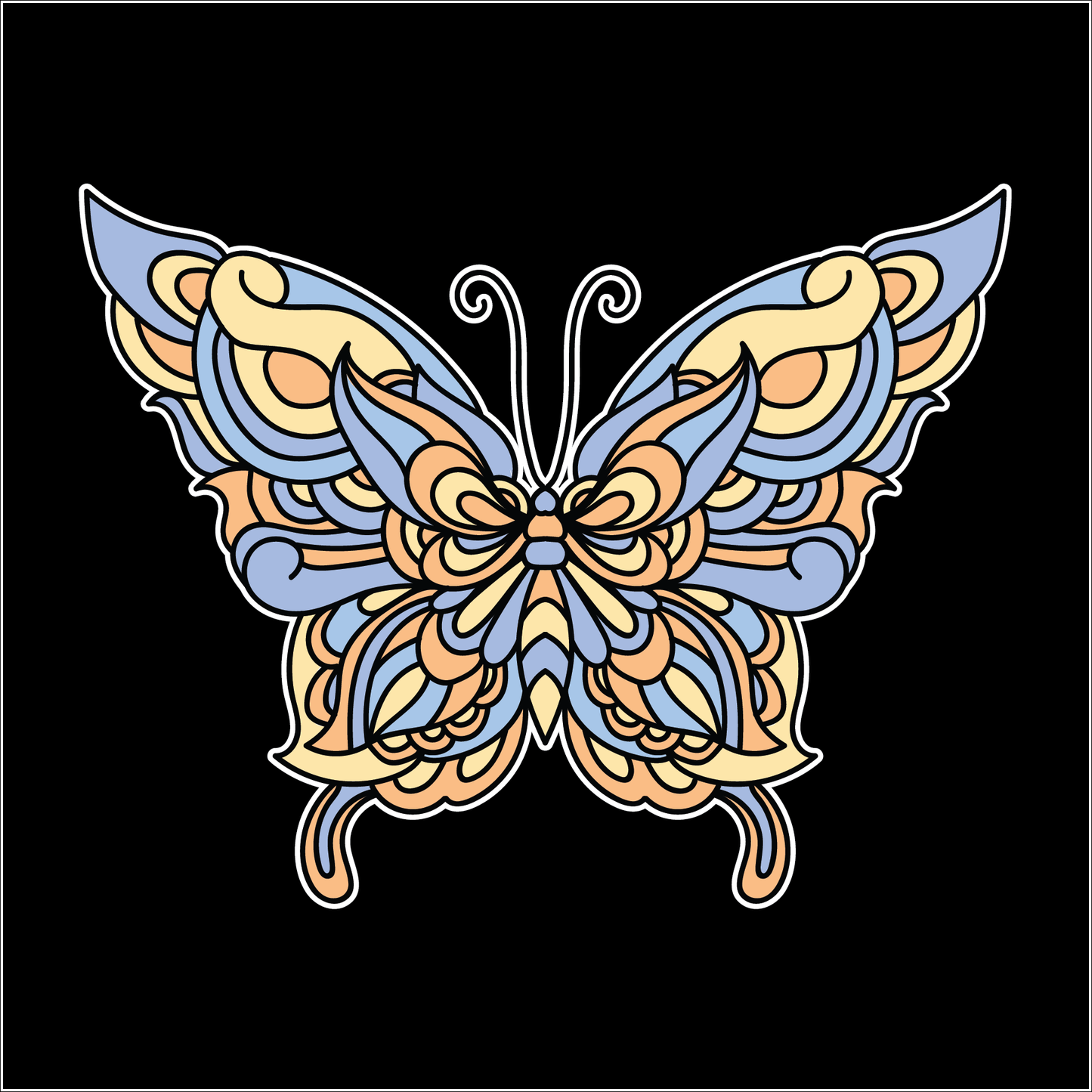 Flutter - Batch 2 - Set of Six - Hard Enamel Limited Edition Butterfly Pins