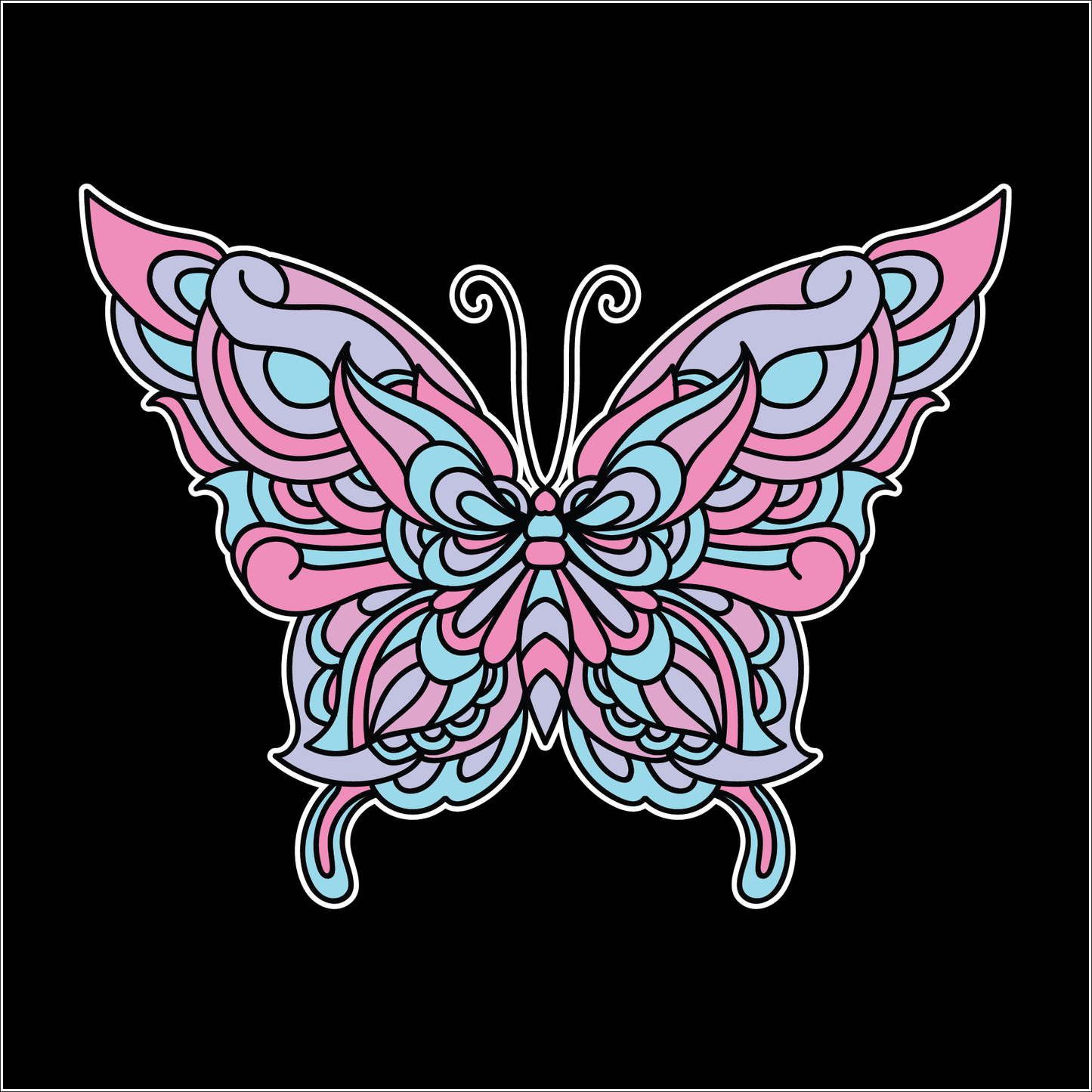 Flutter - Batch 2 - Set of Six - Hard Enamel Limited Edition Butterfly Pins