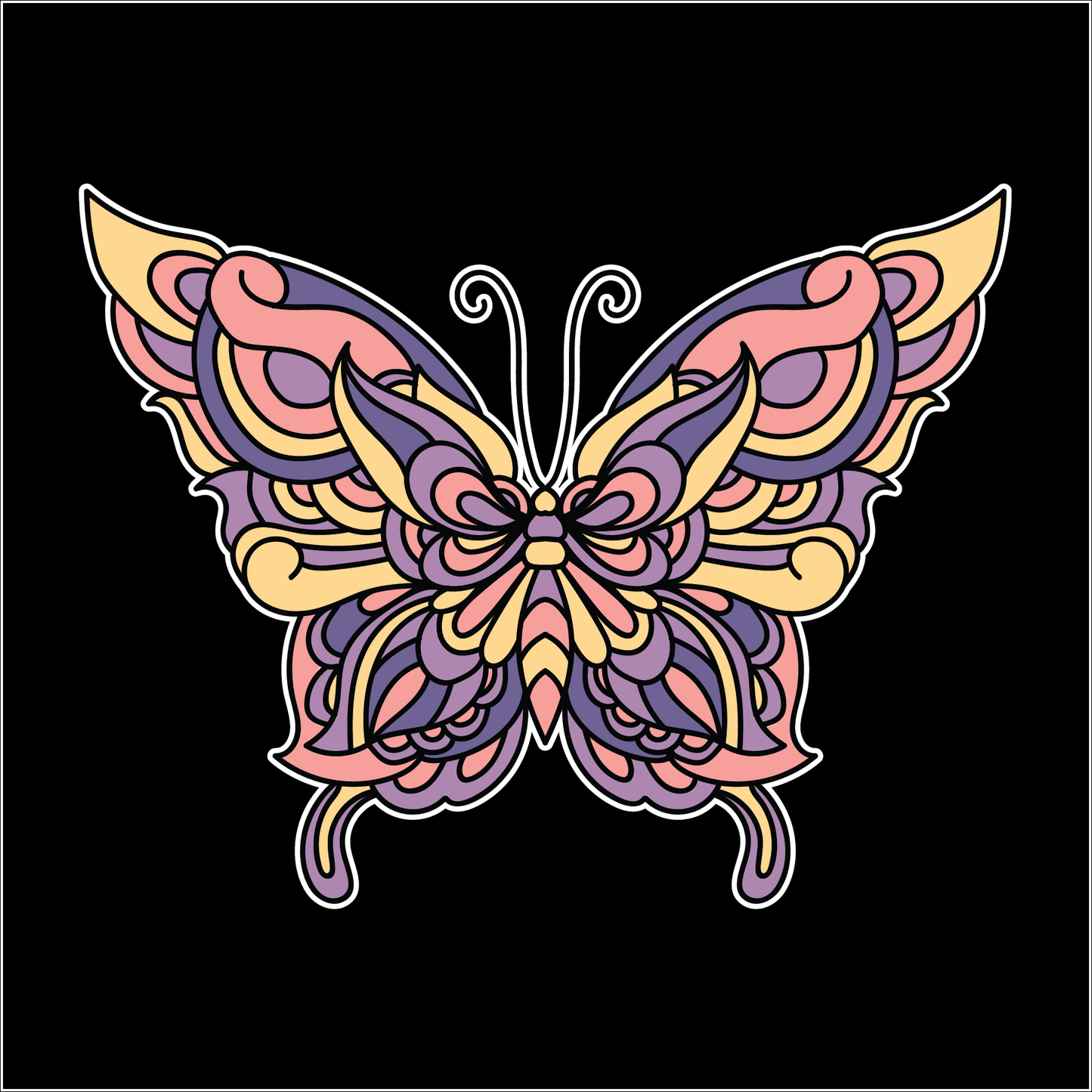 Flutter - Batch 2 - Set of Six - Hard Enamel Limited Edition Butterfly Pins