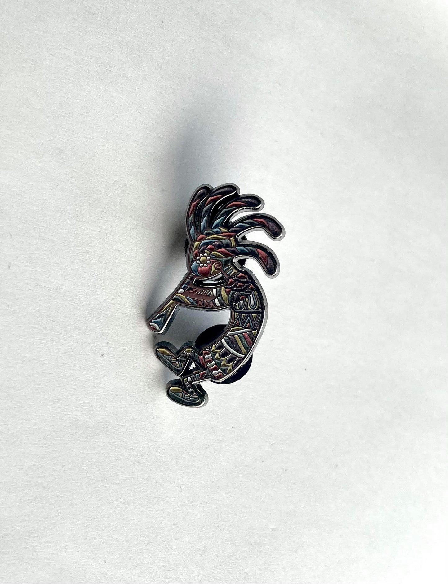 Big Koko -  Set of Twelve - Soft Enamel Native American Style Limited Edition Art Pin Set