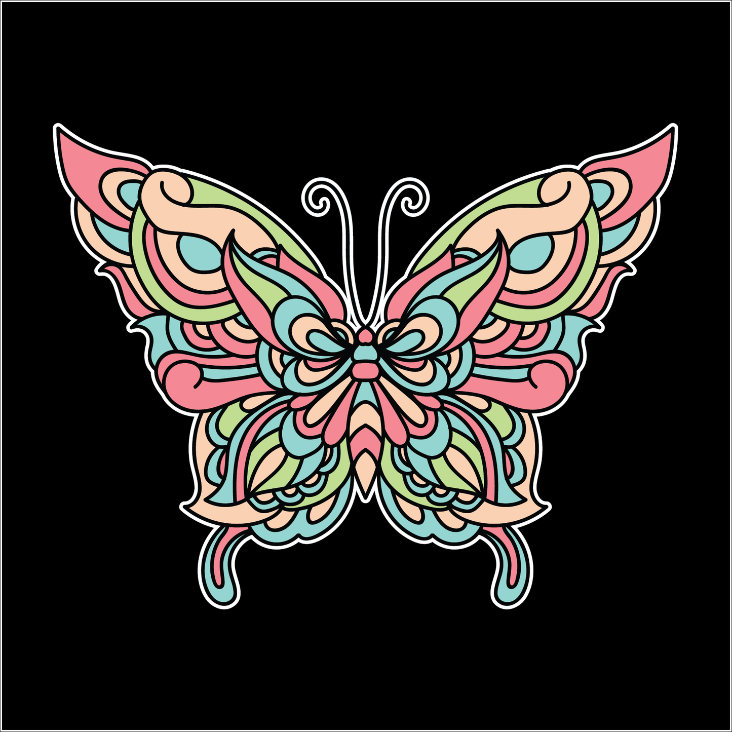 Flutter - Batch 2 - Set of Six - Hard Enamel Limited Edition Butterfly Pins
