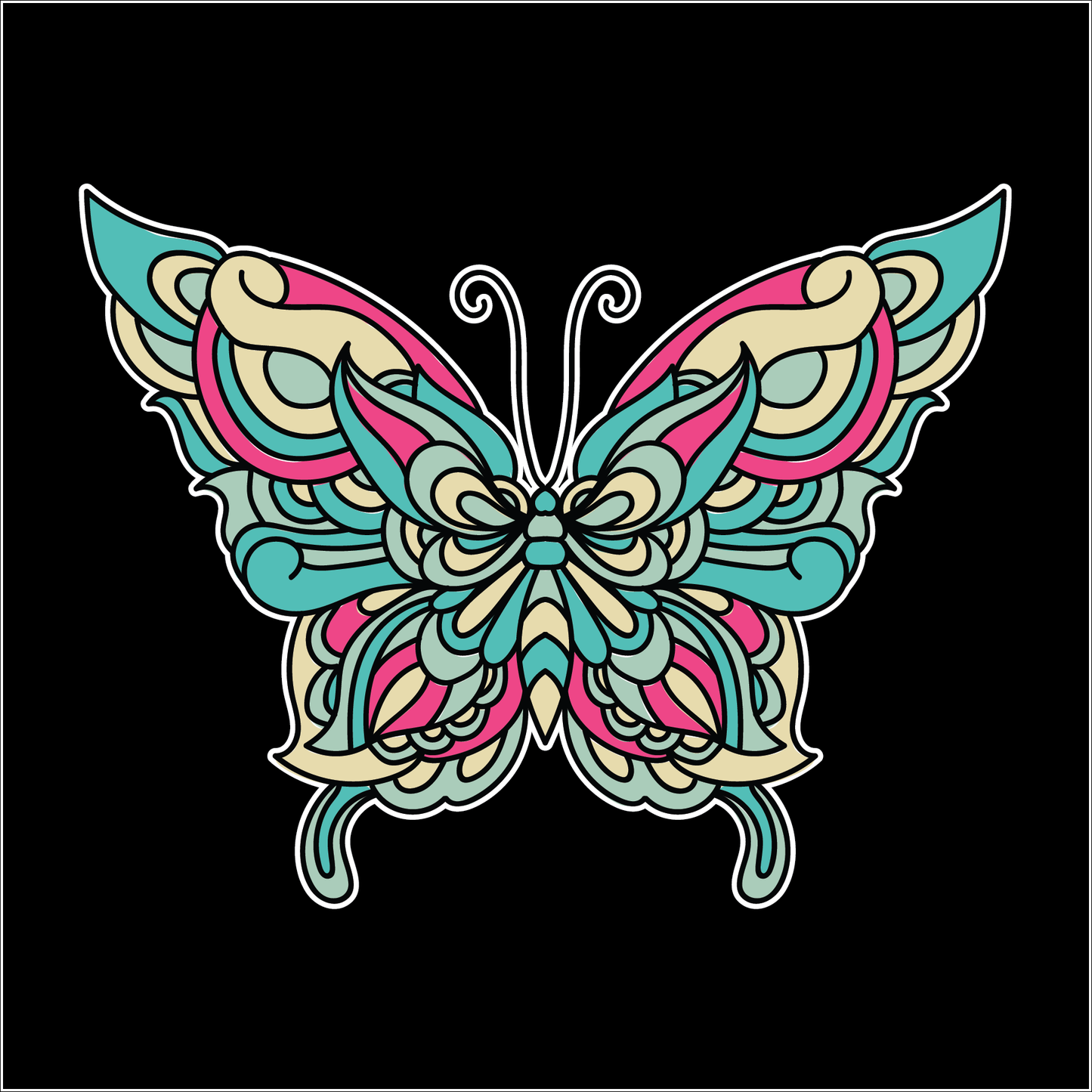 Flutter - Batch 2 - Set of Six - Hard Enamel Limited Edition Butterfly Pins