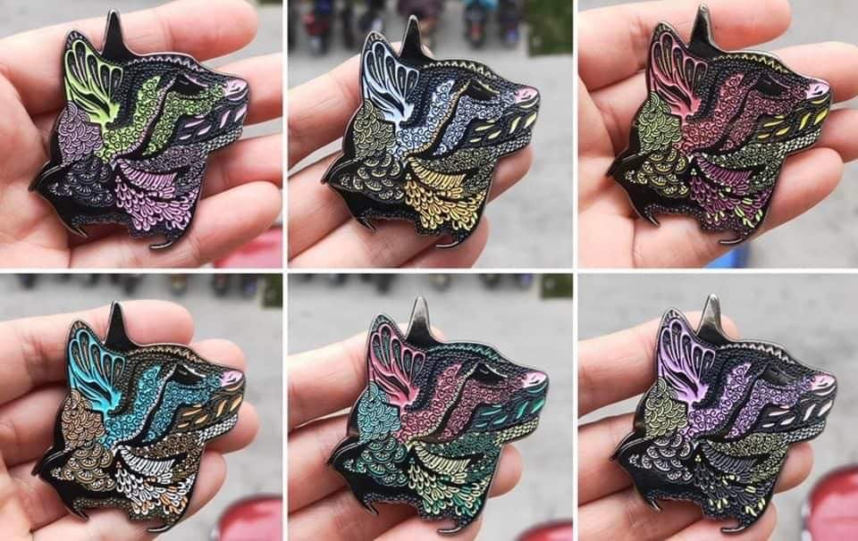 Meow...? Pastels - Set of Six Pins - Soft Enamel Cat Pins