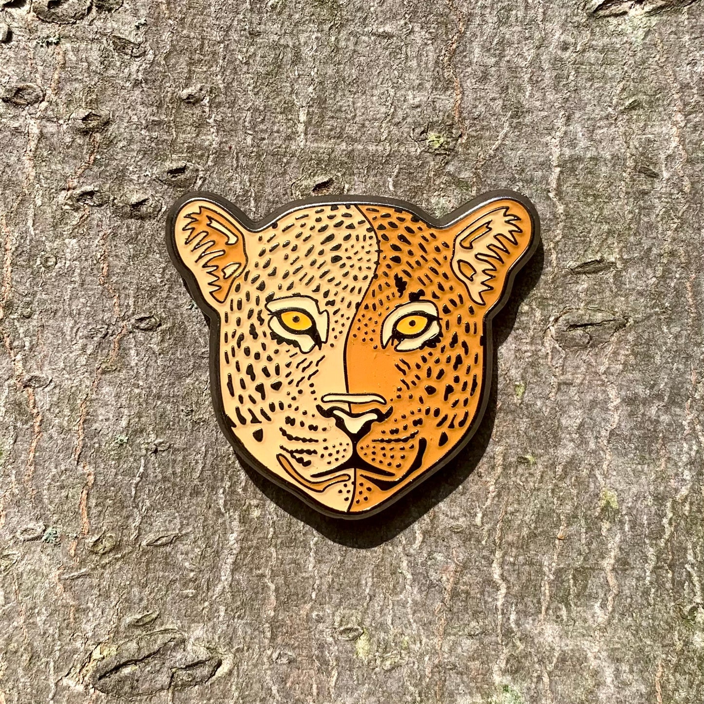 Safari Friends - Set of Five PIns by Barry Hutzel - Epoxied Soft Enamel Limited Edition Pins