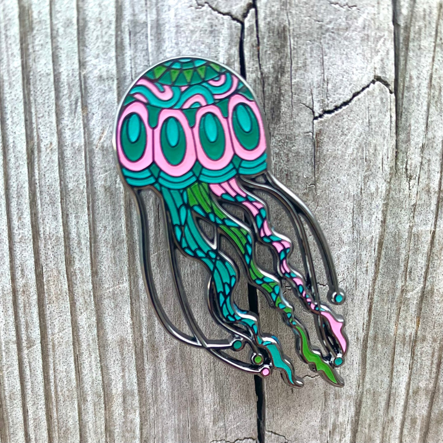 Sting V3 - Set of Six Pins - Hard Enamel Limited Edition Jellyfish Pins