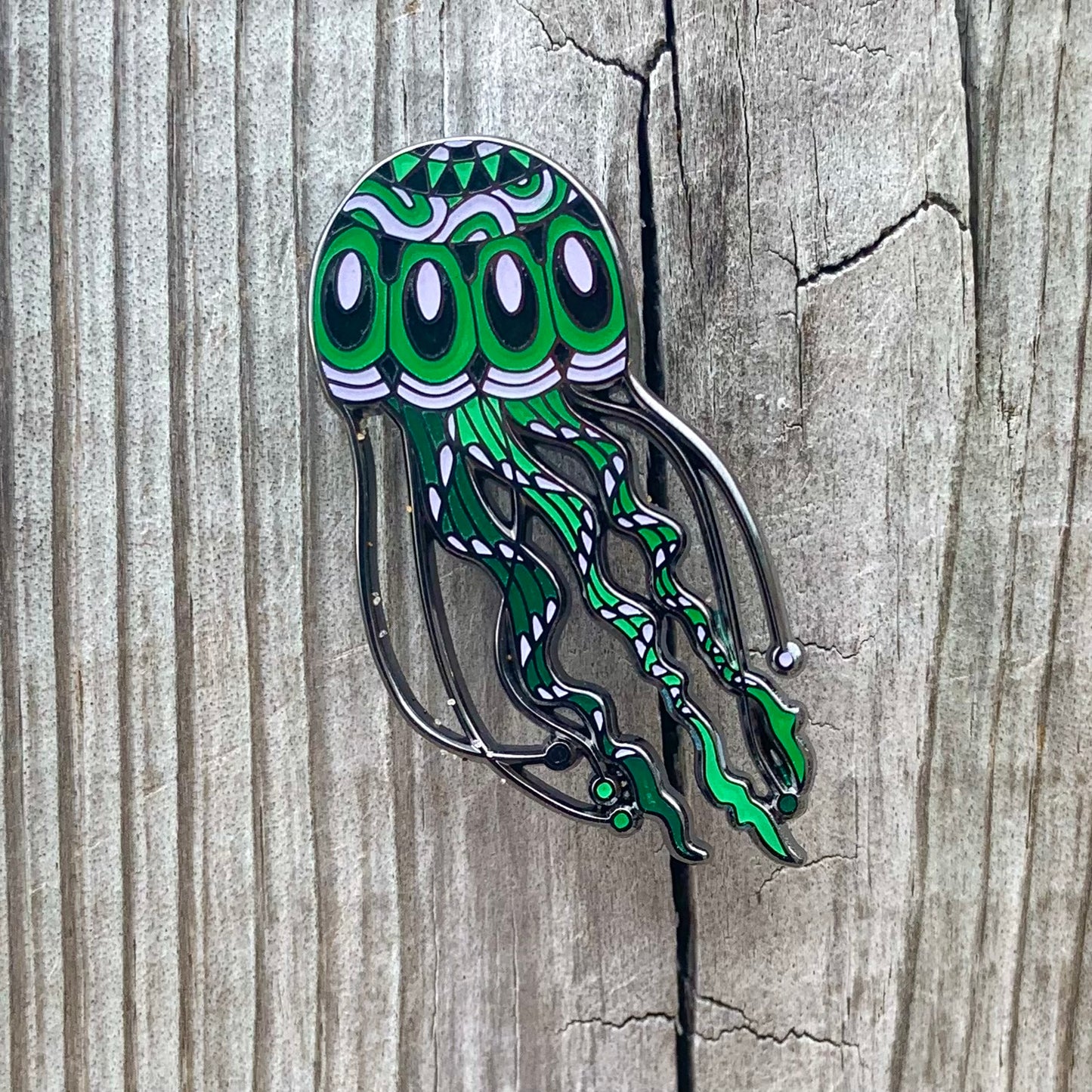 Sting V3 - Set of Six Pins - Hard Enamel Limited Edition Jellyfish Pins