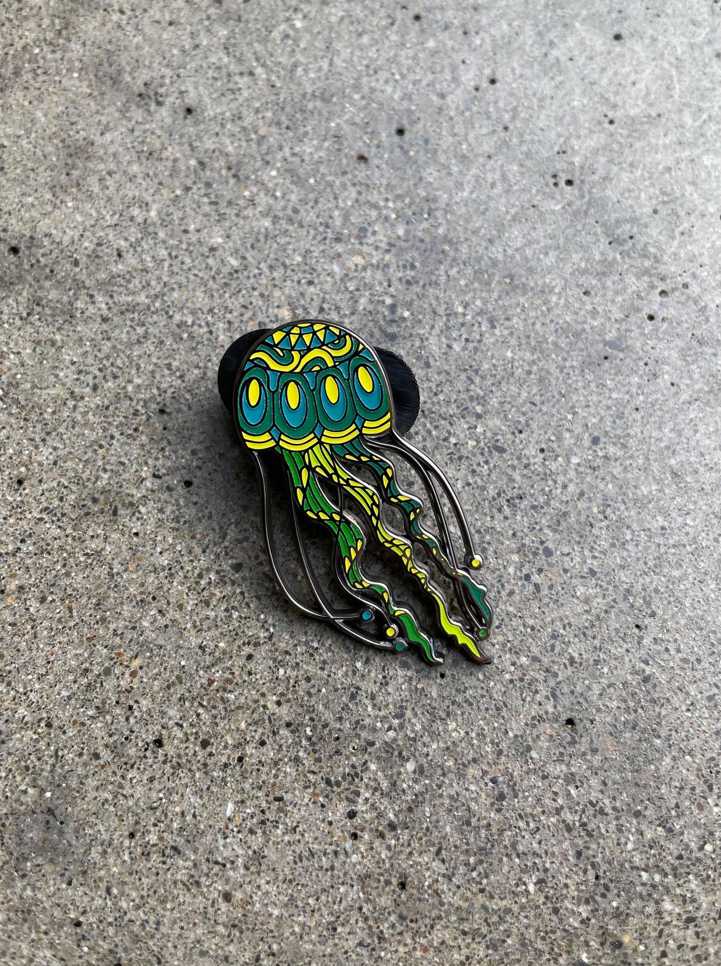 Sting V2 - Set of Six - Hard Enamel Limited Edition Jellyfish Pins