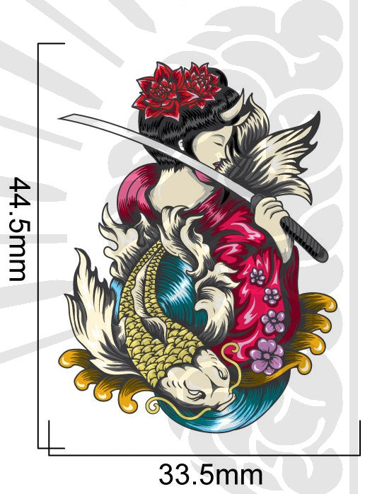 Lady Samurai - Hard Enamel Limited Edition Pin