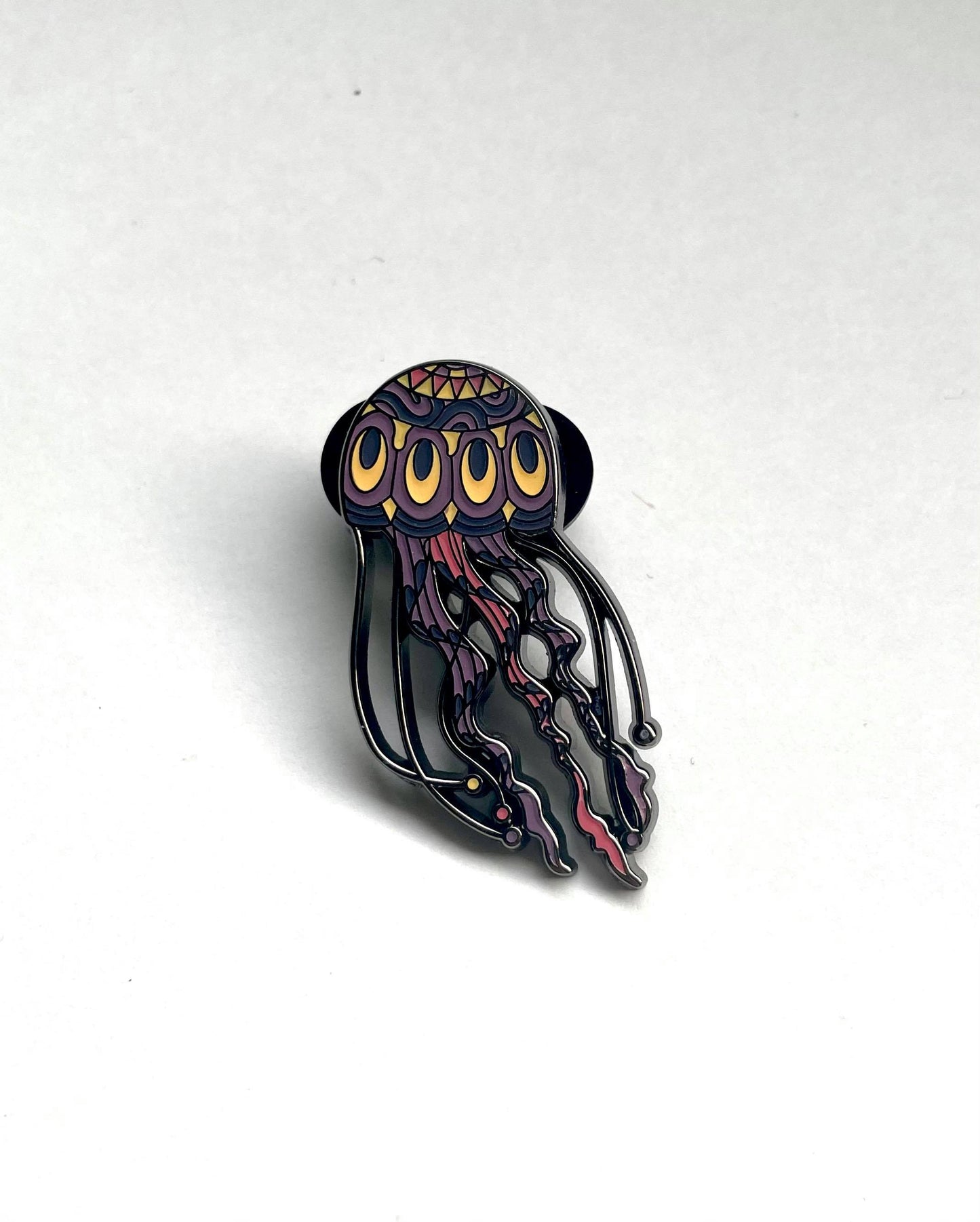 Sting - Set of Six - Hard Enamel Limited Edition Jellyfish Pins