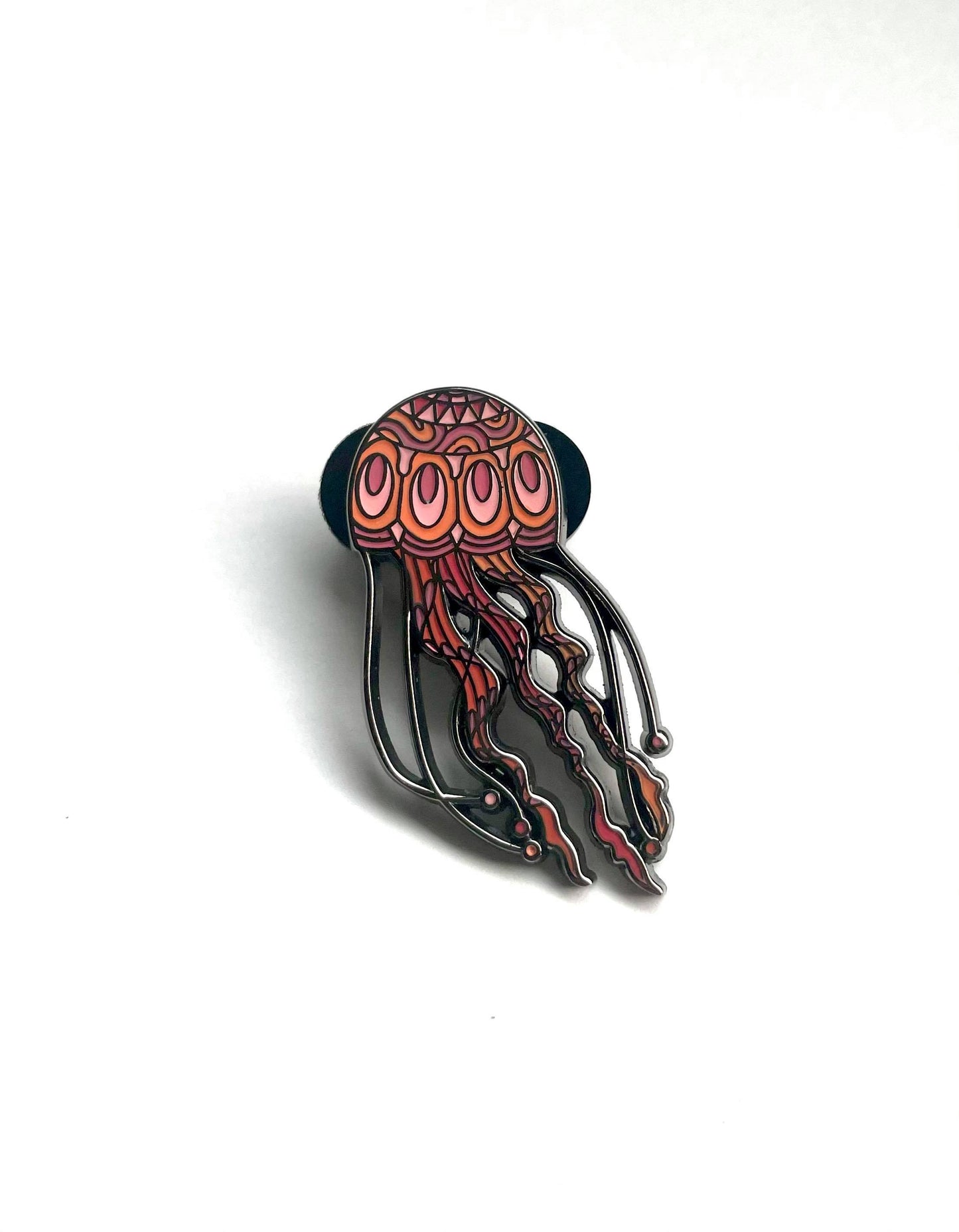 Sting - Set of Six - Hard Enamel Limited Edition Jellyfish Pins