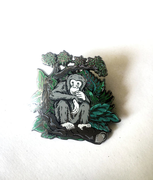 Ronnie the Chimp - Hard Enamel Limited Edition Pin