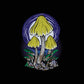 Psilly Fungi - Set of Four - Limited Edition Hard Enamel Mushroom Pins